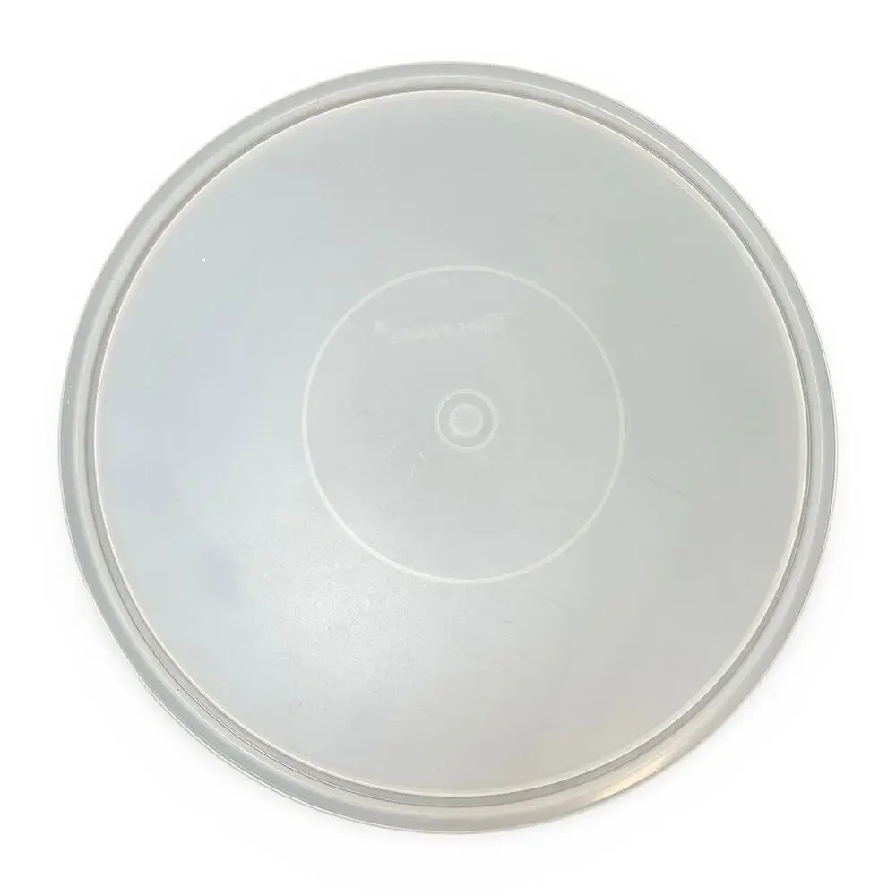 Vintage Tupperware Sheer Replacement Lid 224 Fits Fix N Mix 274 Pie Taker 12